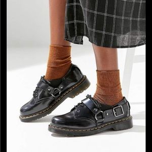 Dr. Martens Fulmar Leather Buckle Oxford Shoes